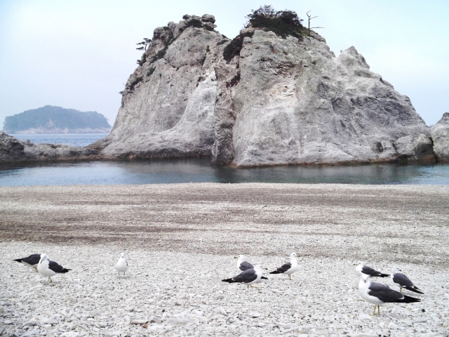 ชายหาดโจโดงาฮามะ (浄土ヶ浜)