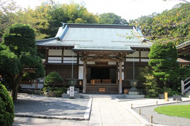 วัดโฮโคะคุจิ (報国寺)